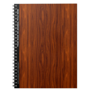 Cherry Wood (Personalized) Notebook