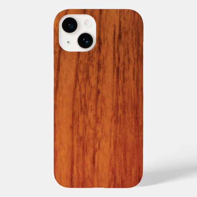 Cherry Wood Print Case-Mate iPhone Case (Back)