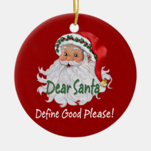 Chers ornements Père Noël