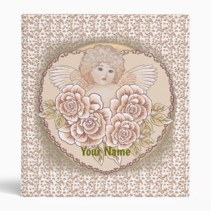 Cherub Angel Heart custom binder 