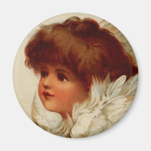 Cherub Angel Magnet (Front)