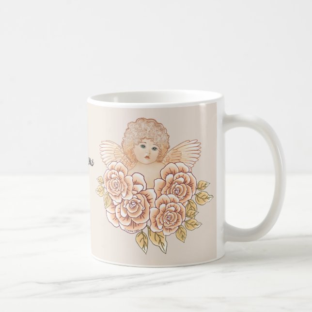 Cherub Angel  mug (Right)