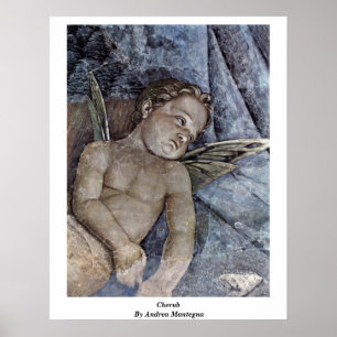 Cherub By Andrea Mantegna Poster