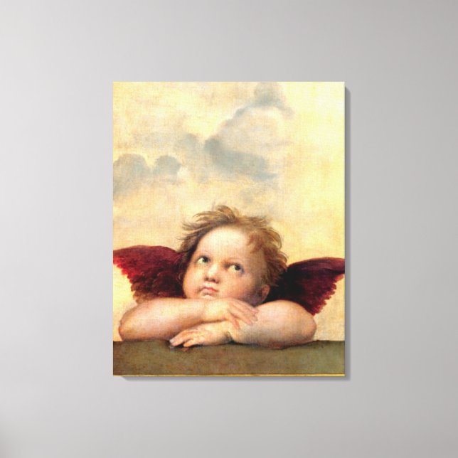 Cherub by Raphael Canvas Print (Front)