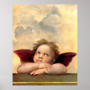 Cherub by Raphael Poster