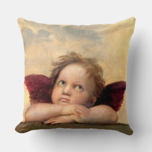 Cherub by Raphael Throw Pillow