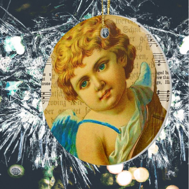 Cherub Ceramic Ornament (Creator Uploaded)