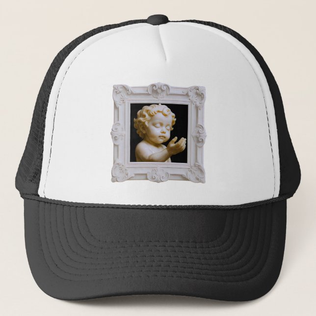 Cherub Gaze Trucker Hat (Front)