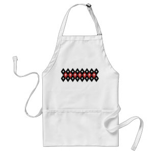 Cherubs and Skulls Motif Standard Apron
