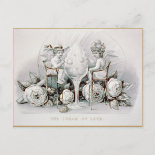 Cherubs & Ice Cream - Postcard