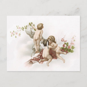 Cherubs in Space Postcard