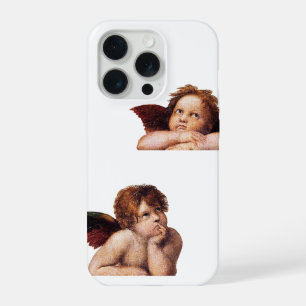 Cherubs, winged Angels painting by Raffael iPhone 15 Pro Case