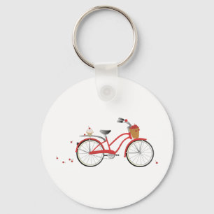 Chery Cherry Bicycle Keychain