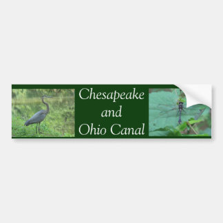 Chesapeake and Ohio Canal Bumper Sticker