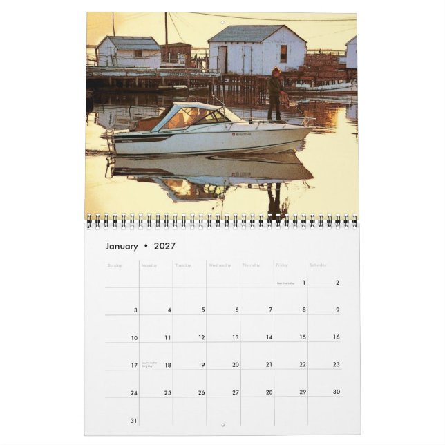 Chesapeake Bay 2014 Calendar (Jan 2027)