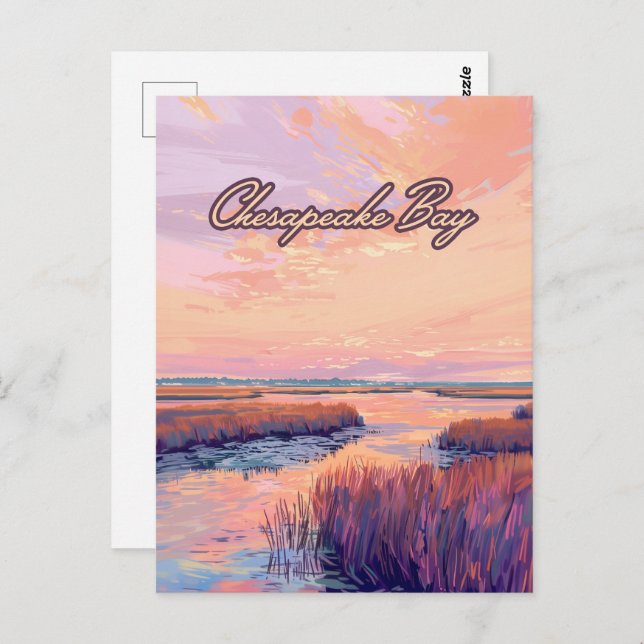 Chesapeake Bay Annapolis Maryland Virginia Sunrise Postcard (Front/Back)