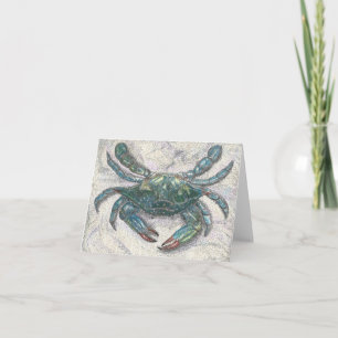 Chesapeake Bay Blue Crab Greeting Card
