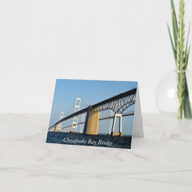 Chesapeake Bay Bridge - NOTE CARD (Front)