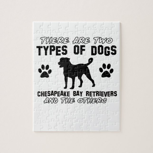 Chesapeake bay retriever animal  DESIGNS Jigsaw Puzzle (Vertical)