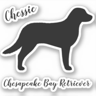 Chesapeake Bay Retriever Chessie Dog Silhouette