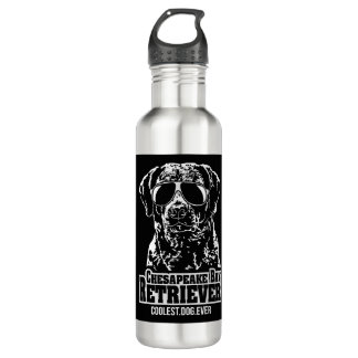 Chesapeake Bay Retriever coolest dog ever dog mom 710 Ml Water Bottle