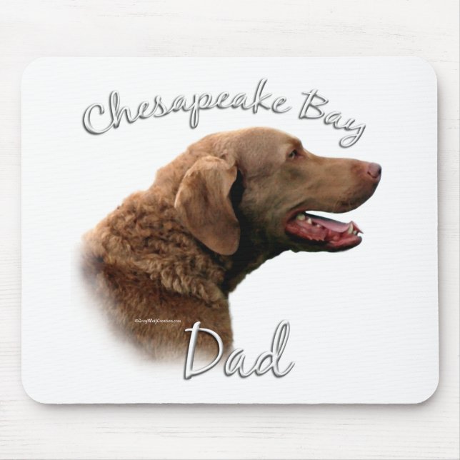 Chesapeake Bay Retriever Dad 2 Mouse Pad (Front)