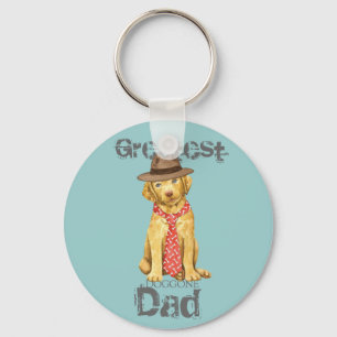 Chesapeake Bay Retriever Dad Keychain