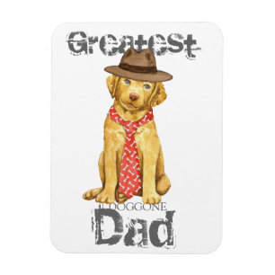 Chesapeake Bay Retriever Dad Magnet