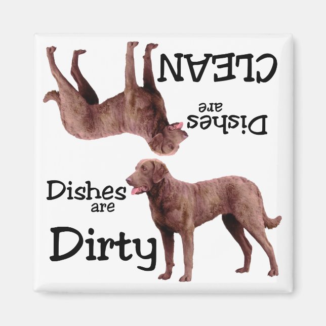Chesapeake Bay Retriever Dishwasher Magnet (Front)
