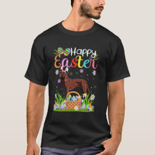 Chesapeake Bay Retriever Dog Bunny Ear Easter Egg T-Shirt