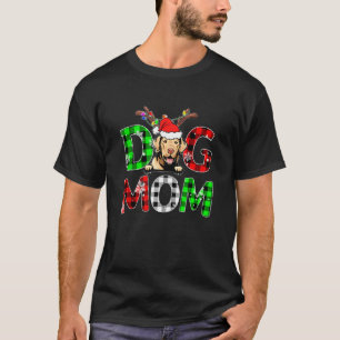 Chesapeake Bay Retriever Dog Mom Buffalo Xmas Rein T-Shirt