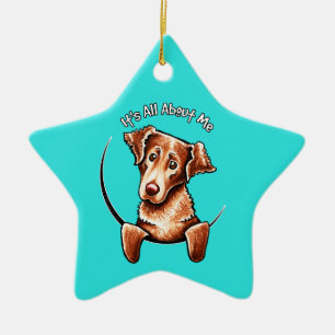 Chesapeake Bay Retriever IAAM Ceramic Ornament