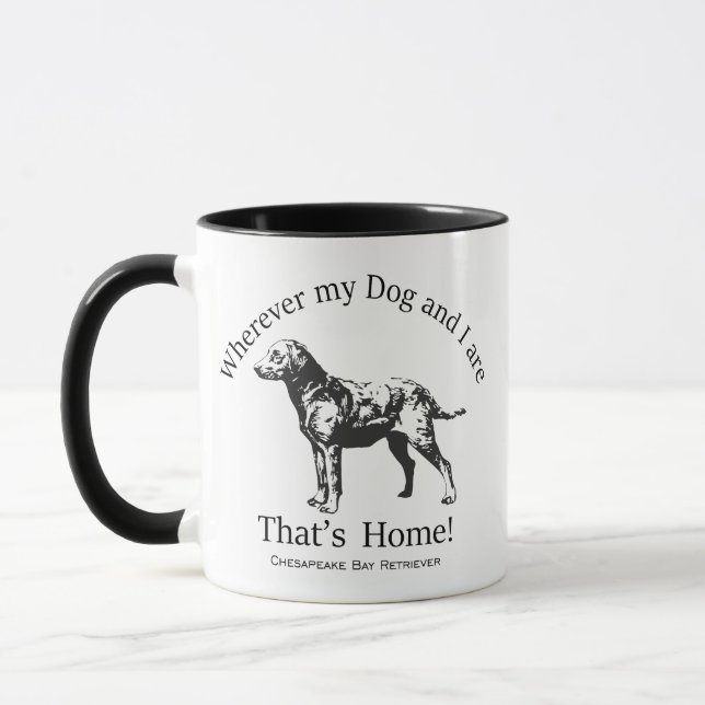 Chesapeake Bay Retriever Mug (Left)