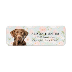 Chesapeake Bay Retriever Return Address Labels