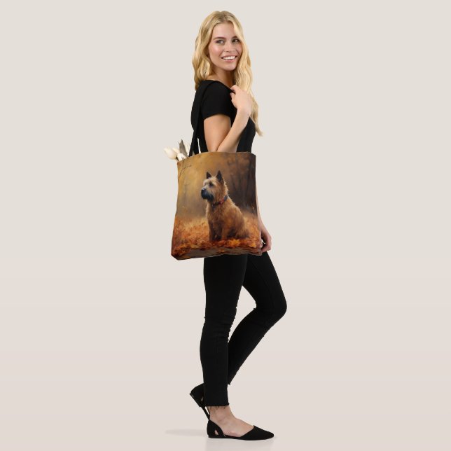 Chesapeake Bay Terrier in Autumn Leave             Tote Bag (On Model)