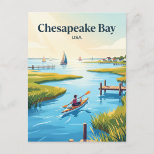 Chesapeake Bay USA Postcard
