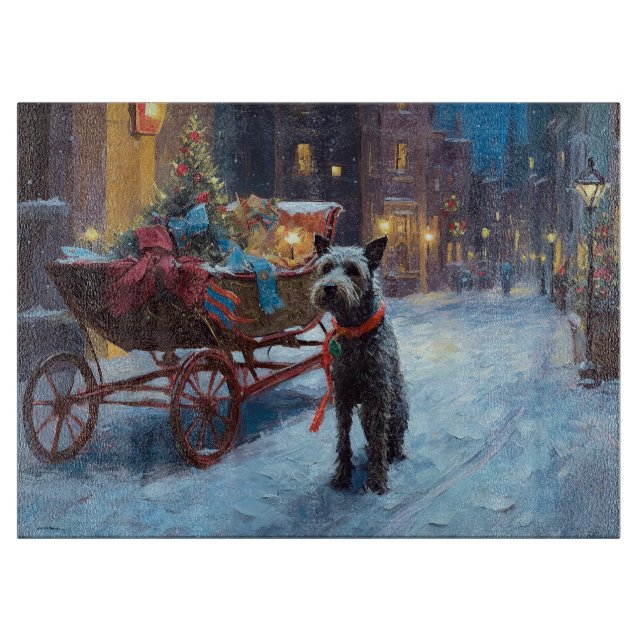 Chesapeake Christmas Festive Season Cutting Board (Front)