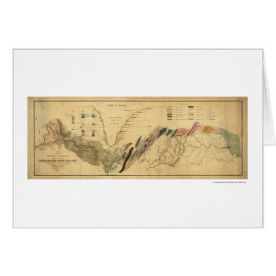 Chesapeake & Ohio Railroad Map 1872