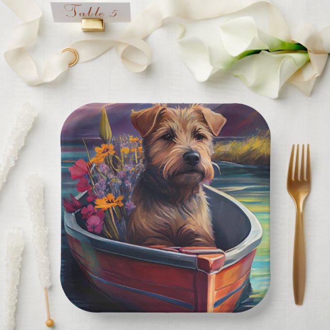 Chesapeake on a Paddle: A Scenic Adventure Paper Plate (Wedding)