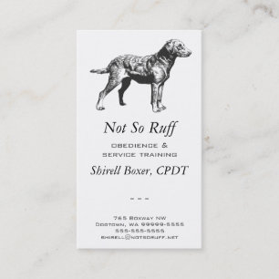 Chesepeake Bay Retriever Dog Business Card