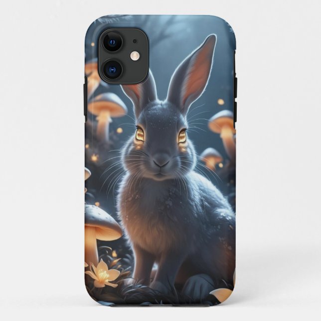 Cheshire Bunny | Mischief | Phone Case (Back)