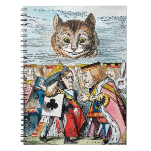 Cheshire Cat, 1865 Notebook