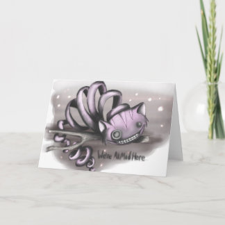 Cheshire Cat - Alice Card