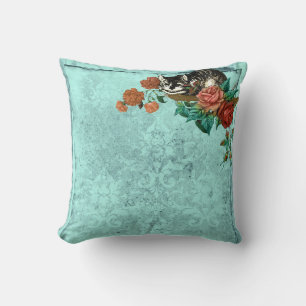 Cheshire Cat Alice in Wonderland Throw Pillow