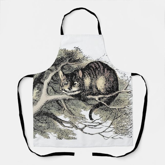 Cheshire Cat Alice Wonderland Classic Apron (Front)