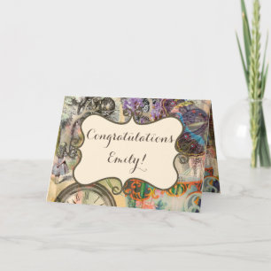 Cheshire Cat Alice Wonderland Classic Card