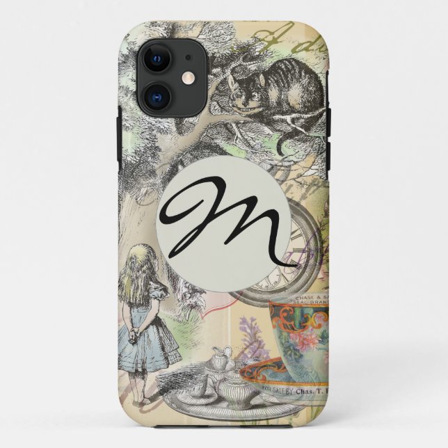 Cheshire Cat Alice Wonderland Classic Case-Mate iPhone Case (Back)