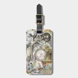 Cheshire Cat Alice Wonderland Classic Luggage Tag