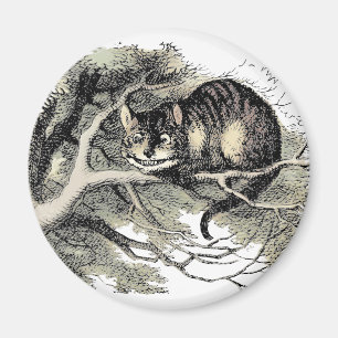Cheshire Cat Alice Wonderland Classic Magnet