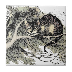 Cheshire Cat Alice Wonderland Classic Tile
